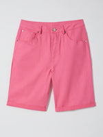 Solid Summer Shorts with Pockets