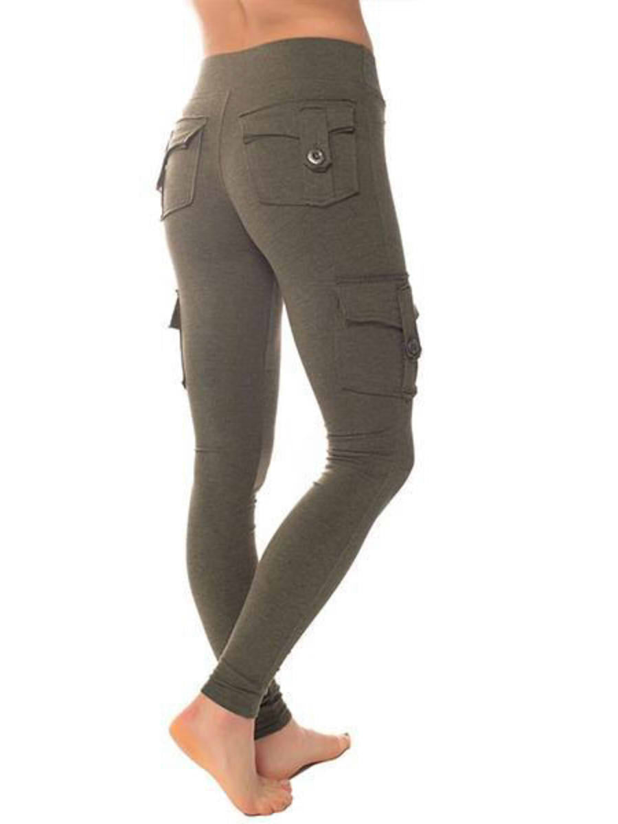 Eco-friendly Bamboo Pockets Stretchy Soft Leggings Yoga Pants