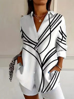 Vintage Casual Long Sleeve Blouse