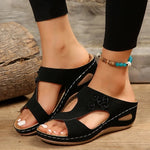 Women's Summer Floral Mules