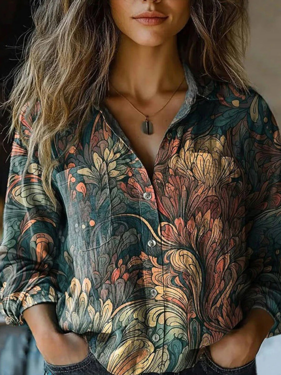 Vintage Casual Blouse