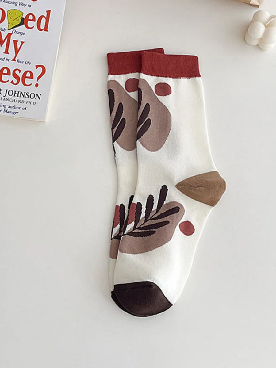 Casual Abstract Socks