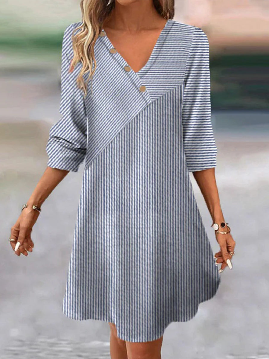 Casual Striped Dress