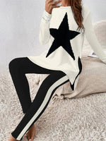 Comfy Round Neck Two Piece Set