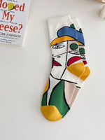 Casual Abstract Socks