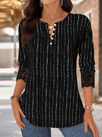 Trendy Black Long Sleeve Top