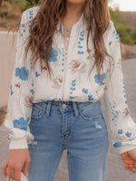 Basic White Long Sleeve Outerwear