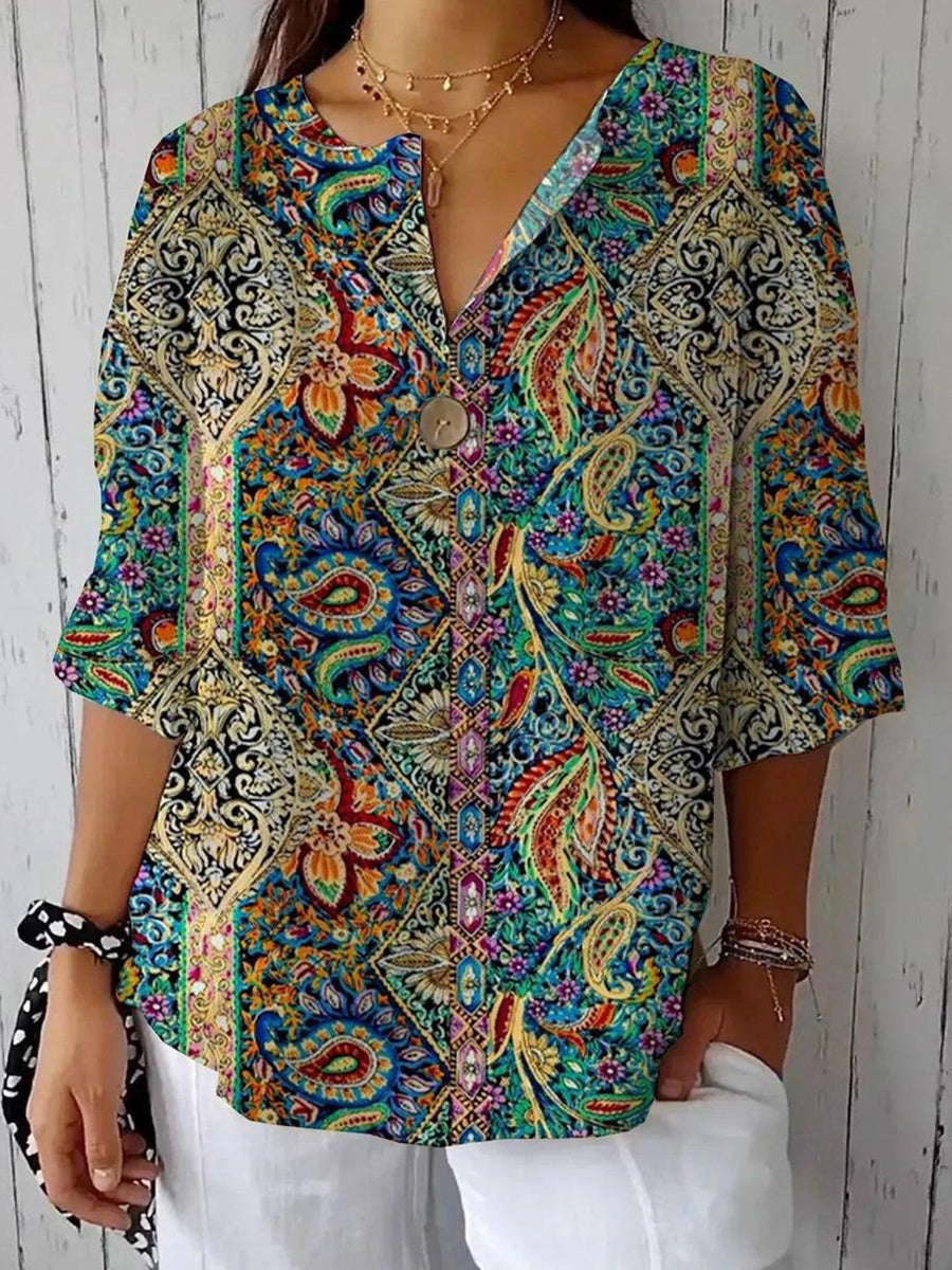 Spacial 3/4 Sleeve Shirt