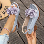 Stylish Women's Floral Block-Heel Shoes
