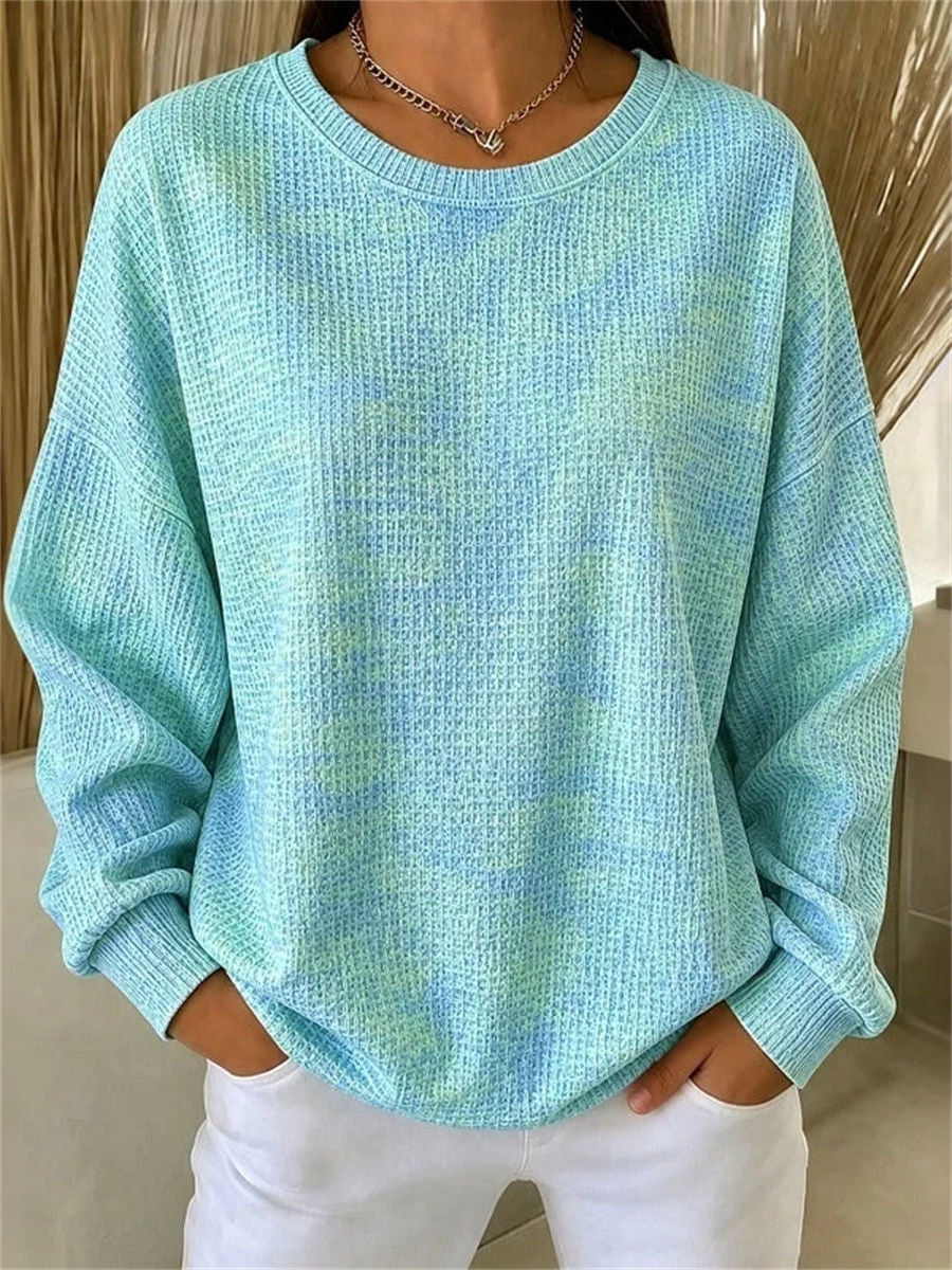 Casual Vintage Long Sleeve Sweatshirt