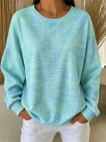 Casual Vintage Long Sleeve Sweatshirt
