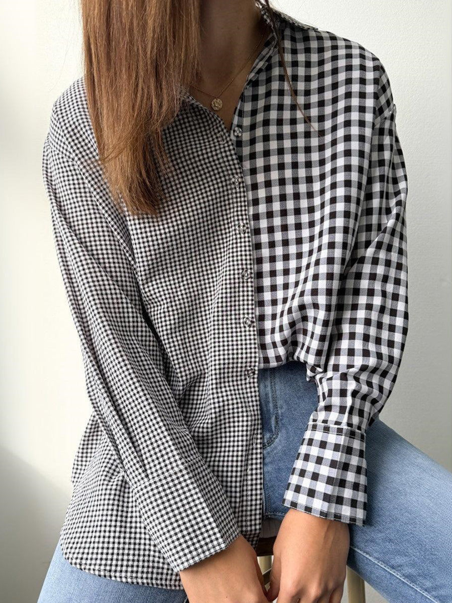 Stylish Check Long Sleeve Shirt
