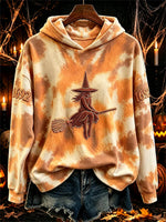Casual Halloween Long Sleeve Hoodie