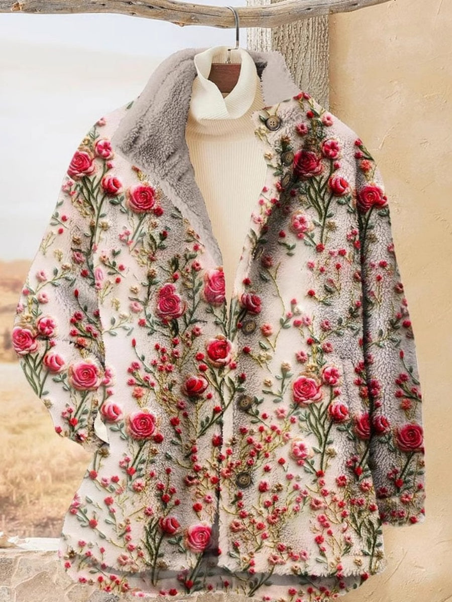 Women's Ethnic Thicken Loose Jacket