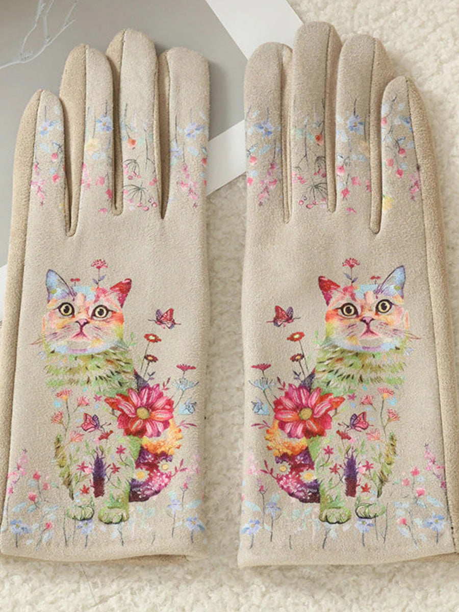 Cartoon Warm Gloves