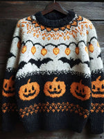 Elegant Round Neck Long Sleeve Sweater