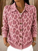 Regular Fit Vintage Long Sleeve Knit Top