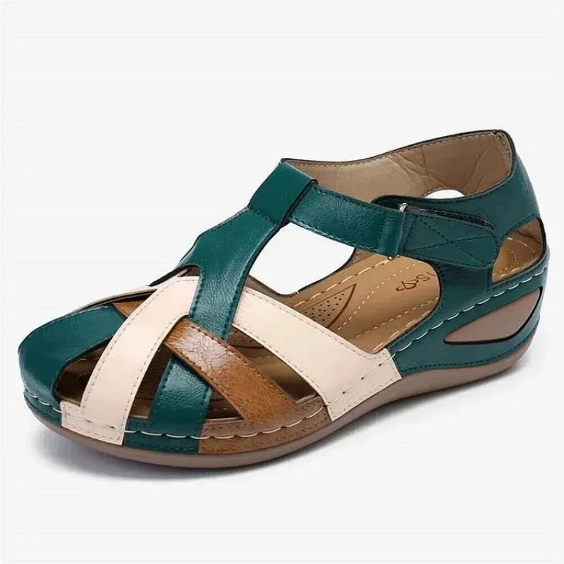 Women's Cut-Out Lace-Up Sandals