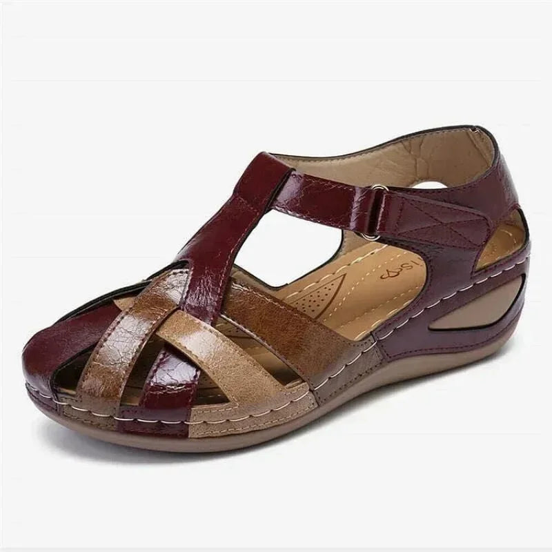 Women's Cut-Out Lace-Up Sandals