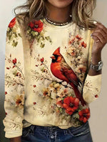 Vintage Floral Print T-Shirt