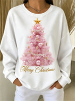 Casual Text Letters Crew Neck Long Sleeve Sweatshirt
