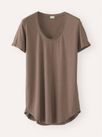 Solid Color Round Neck Casual Blouse