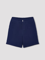 Solid Color Summer Casual Shorts With Buttons