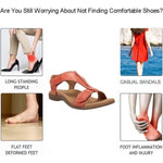 Comfortable Women's Velcro Wedge Sandals