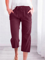 Women's Plain Casual Pants