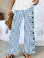 Classy Striped Print Pants