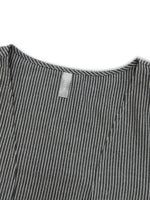 Stripe Basic Loose Kimono