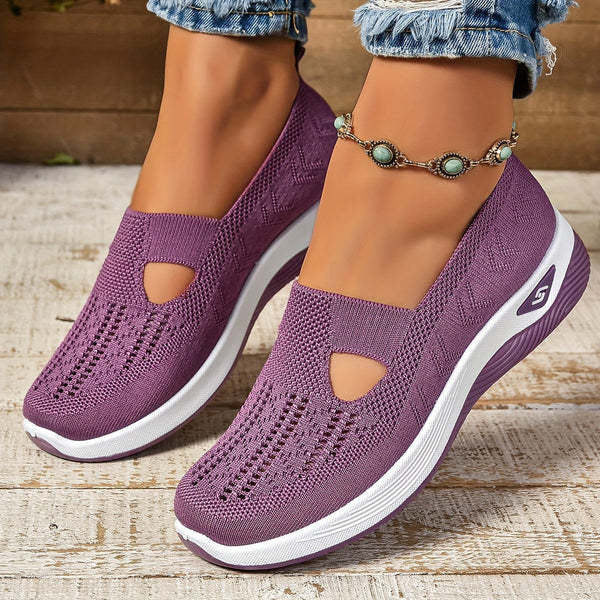 Women's Mesh Cut-Out Sneakers