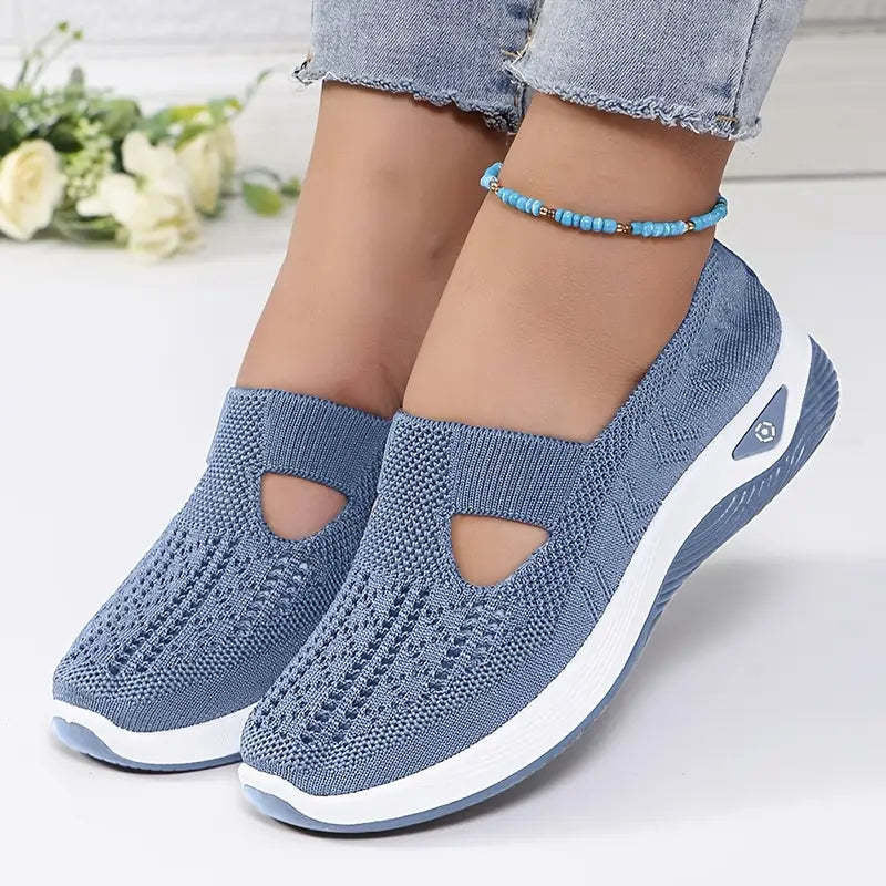 Women's Mesh Cut-Out Sneakers