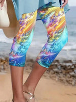Casual Printed Tight Daily Leggings