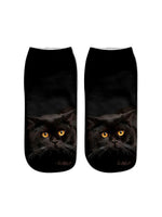 Creative Cat Print Socks
