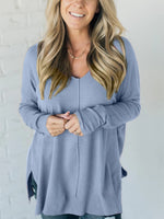 So Soft Seam Front Sweater