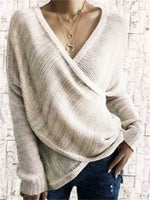 Loosen Casual Cotton Blends Sweater