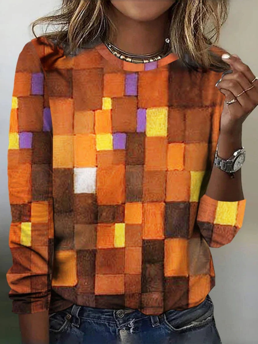 Vintage Plaid T-Shirt