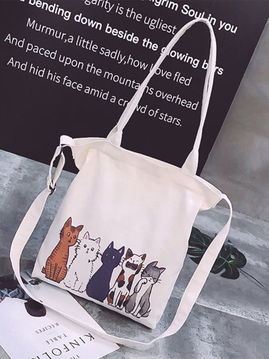 Lovely Crowded Cats Graphic Bag
