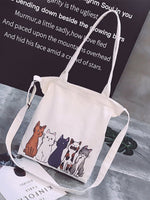 Lovely Crowded Cats Graphic Bag
