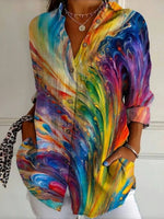 Vintage Colourful Blouse